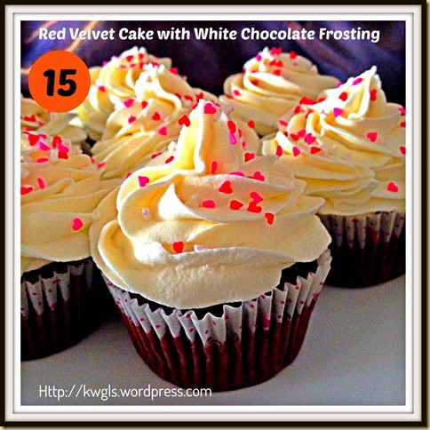 15-Red Velvet Cup cakes