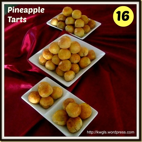 16-pineapple tarts